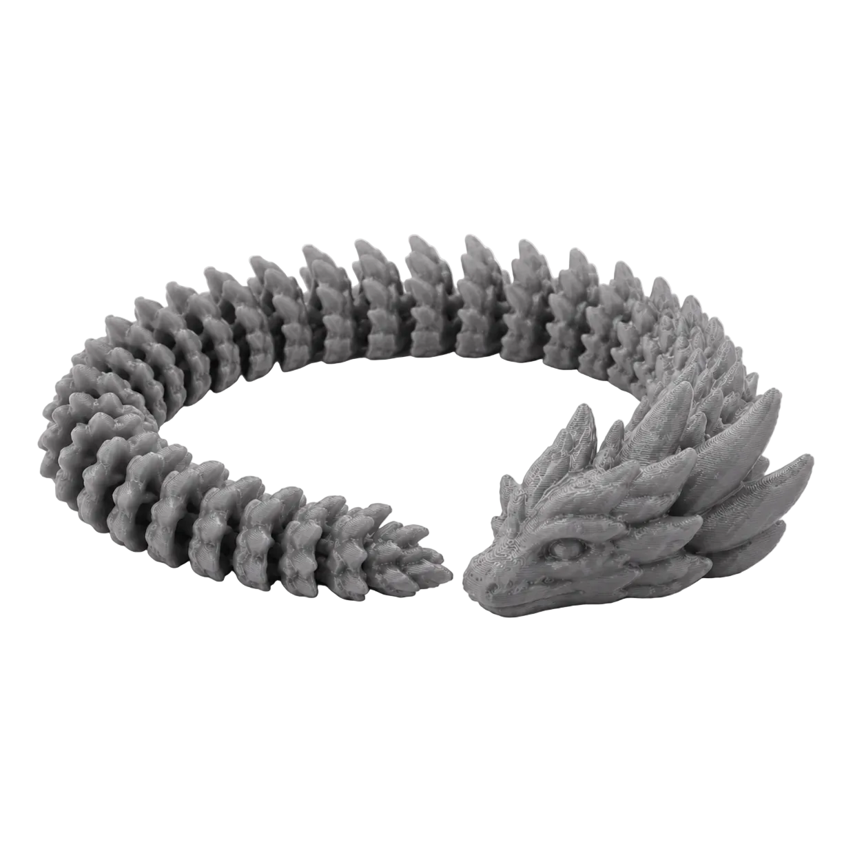 The Dragon in Gray — overhead view