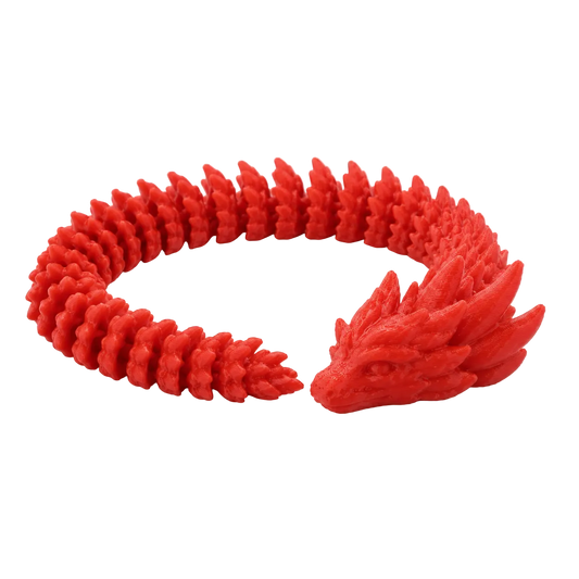The Dragon — overhead view, circular coil